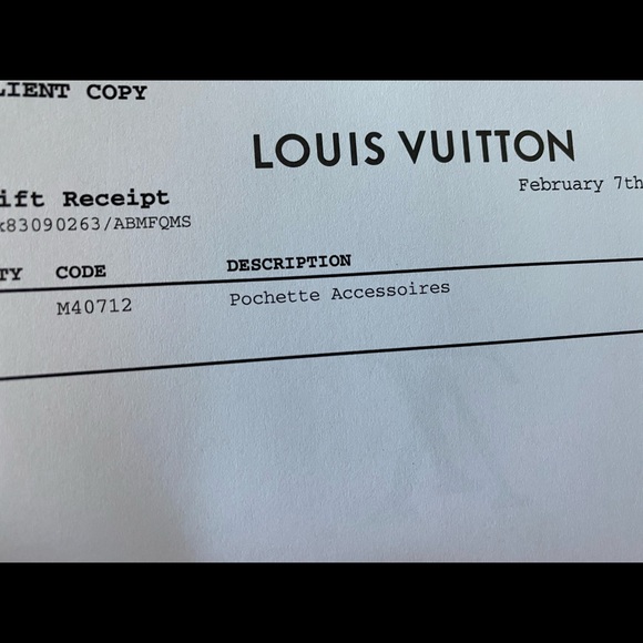 Louis Vuitton Pochette Accessories NM NWT - Picture 8 of 8